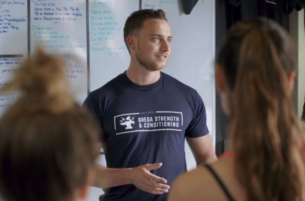 coach robert van breda strength & conditioning geeft uitleg