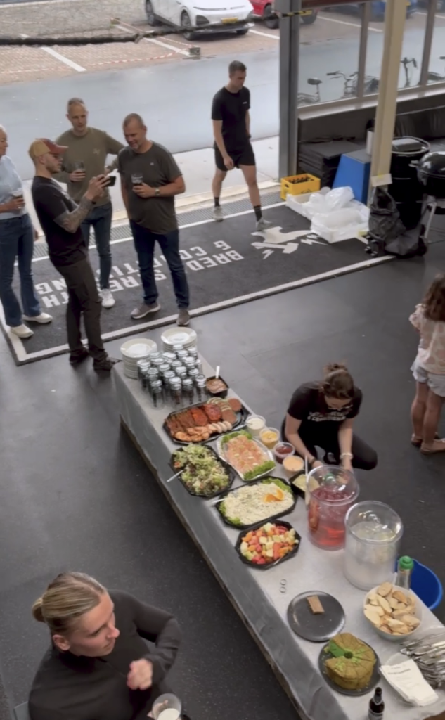 overzicht na jubileum workout