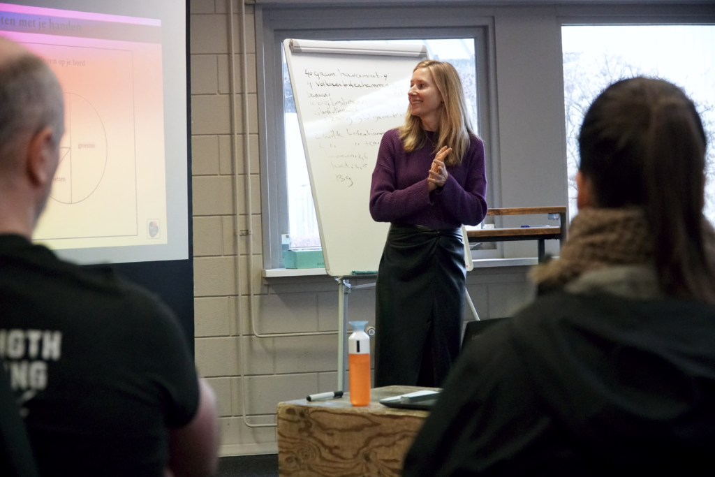 voedingsdeskundige inge bij sportschool breda strength & conditioning