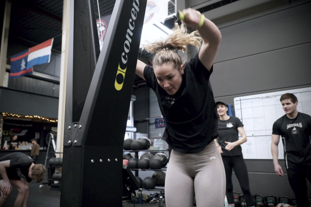 tijdens een evenement bij breda strength & conditioning